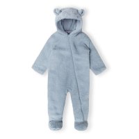 21BABYFUR 6B: Soft Sherpa Snowsuit (NB-9 Months)